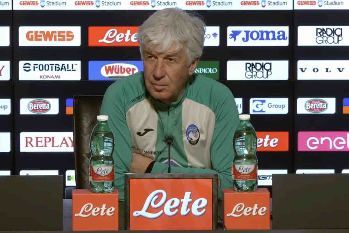 Gasperini in conferenza prima di Atalanta-Empoli