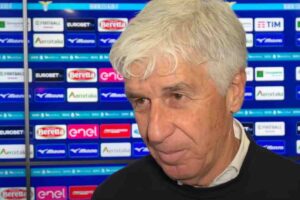 Gian Piero Gasperini nel post partita