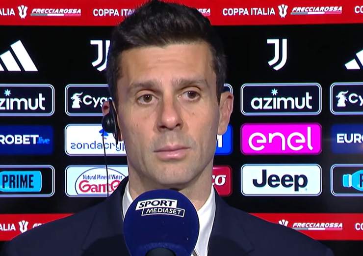 Thiago Motta intervistato dopo Juve-Empoli