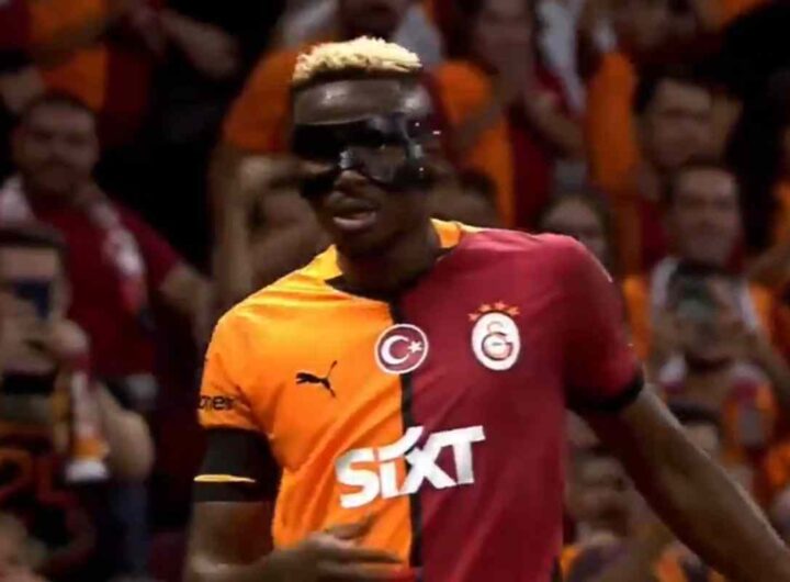 Victor Osimhen, attaccante del Napoli in prestito al Galatasaray