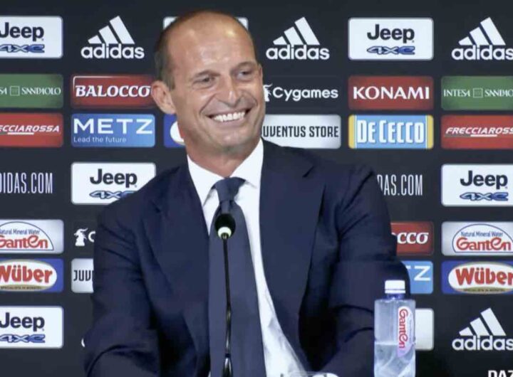 Allegri in conferenza