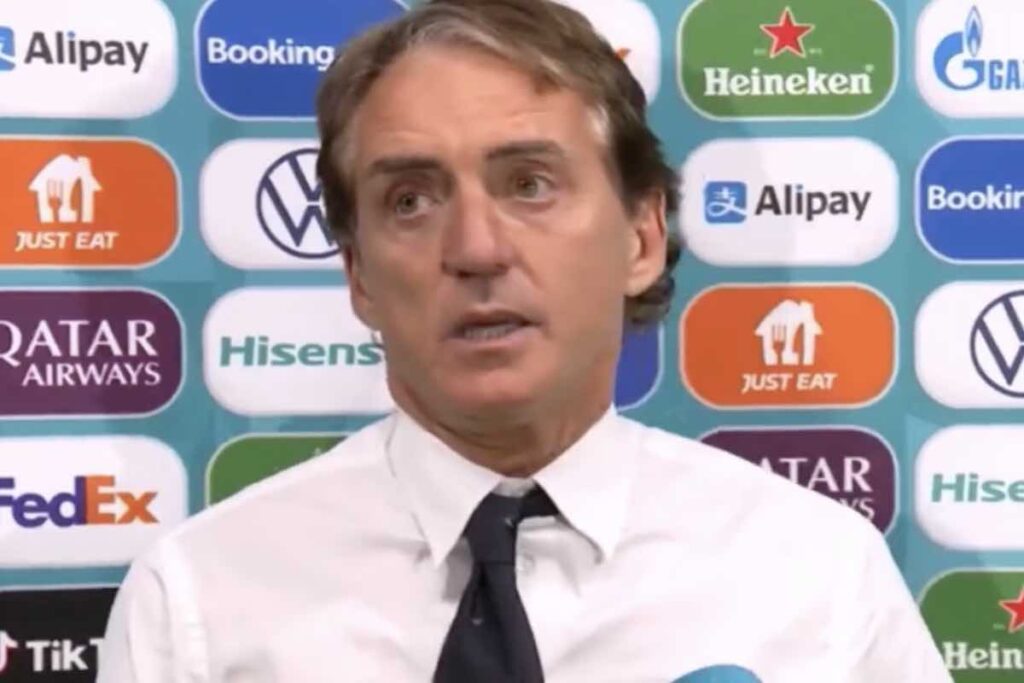 Roberto Mancini dopo la vittoria di Euro2020