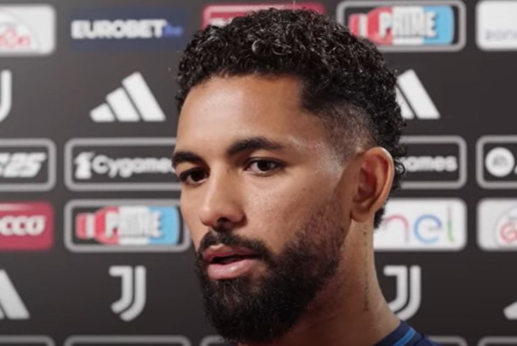 Douglas Luiz nella sua prima intervista da calciatore della Juve