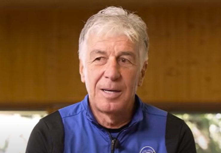 Gasperini durante una intervista